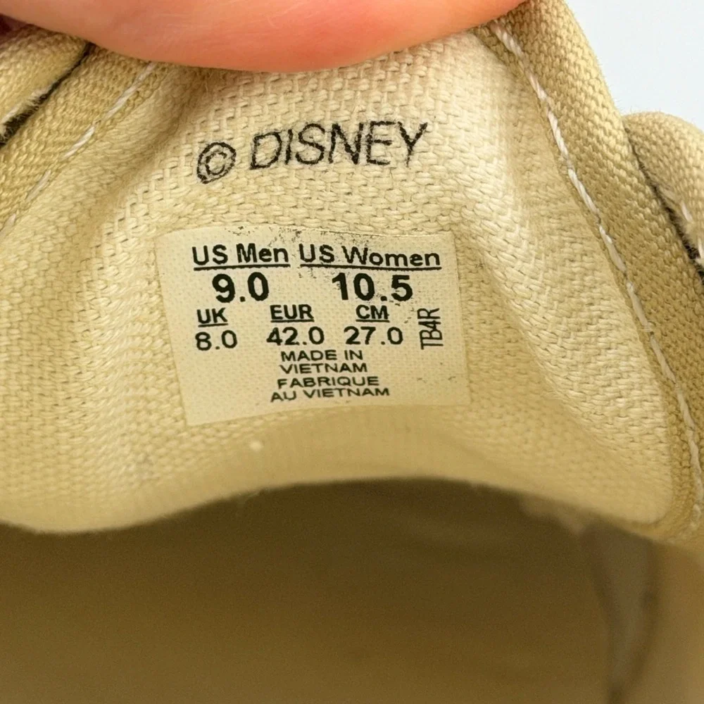 Vans Authentic Disney Winnie the Pooh Skateboard Tan Shoes Mens 9/Womens 10.5